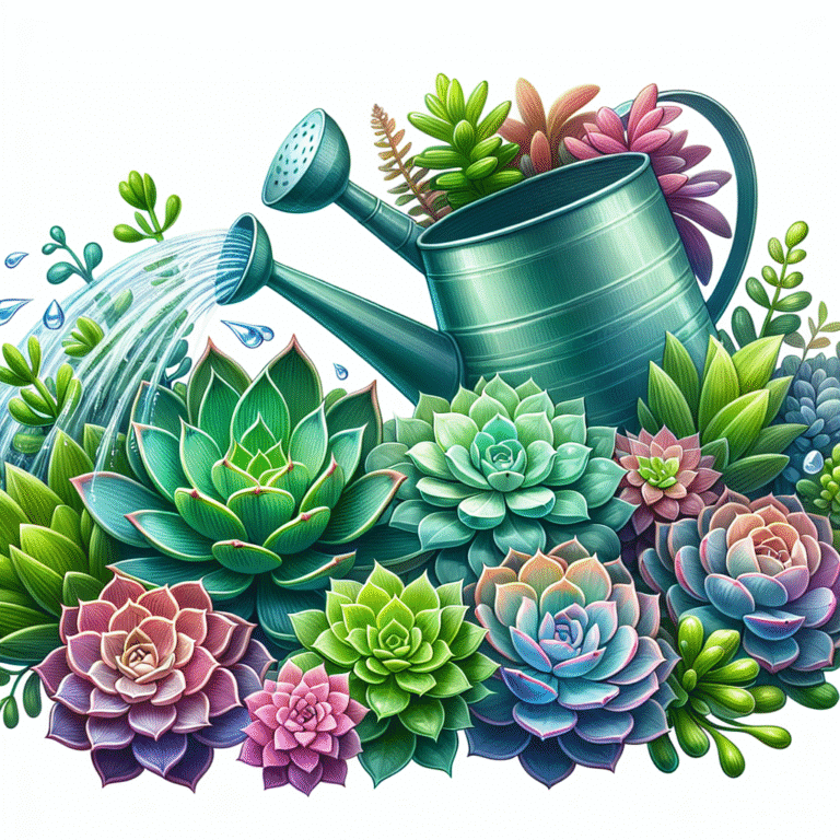 understanding succulent water needs for optimal growth