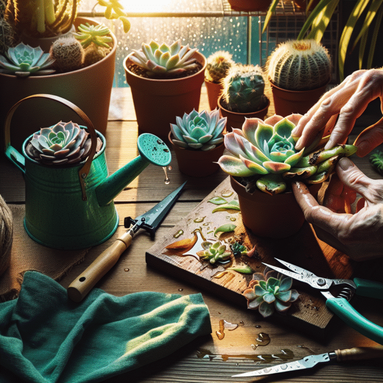 How to Save a Succulent from Rot