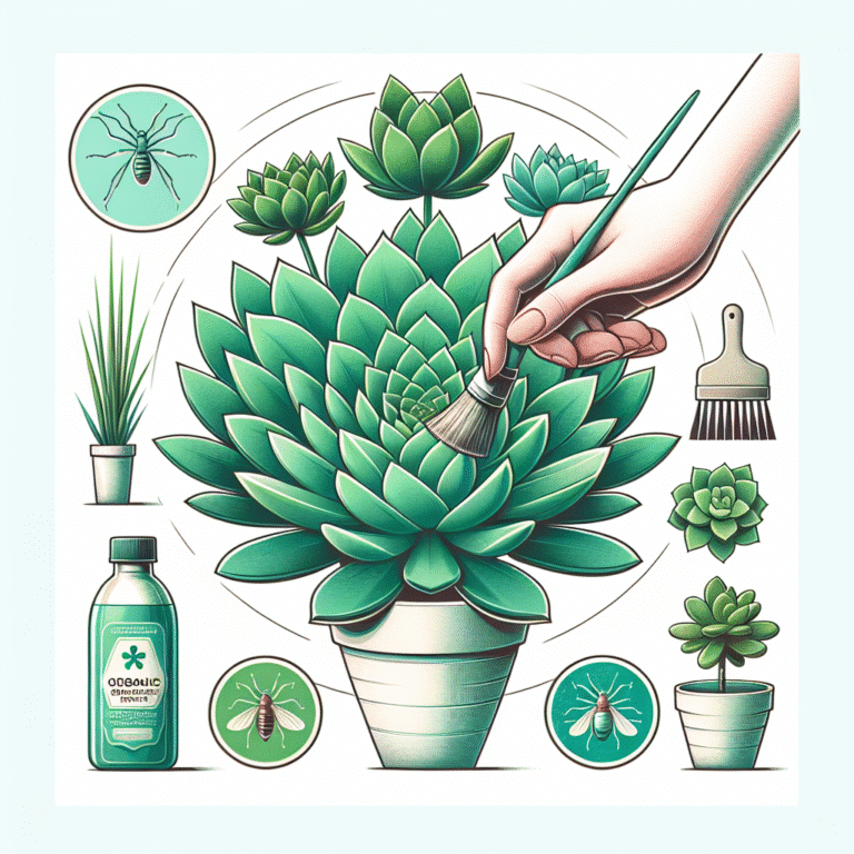 indoor succulent pest control guide