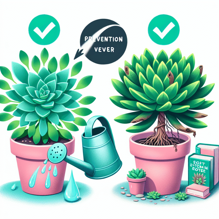 Preventing Soft Stem Rot in Succulents