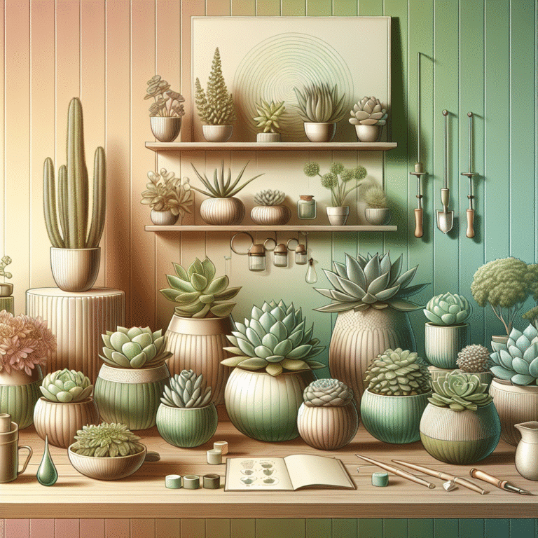 how to create a watering routine for your succulents