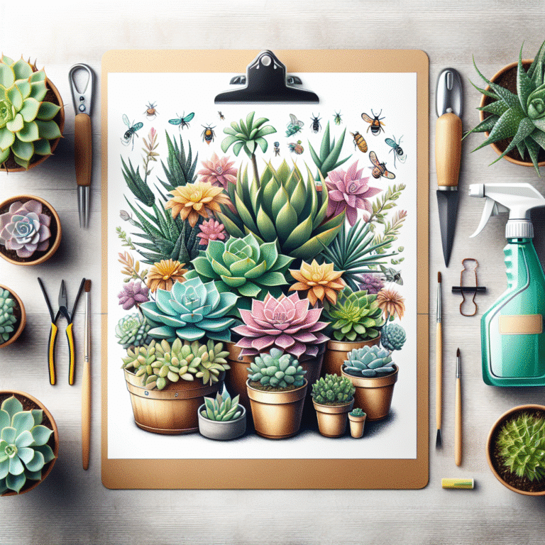 comprehensive indoor succulent pest control measures for beginners