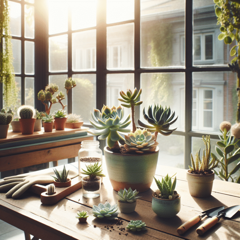 best time to propagate succulents indoors