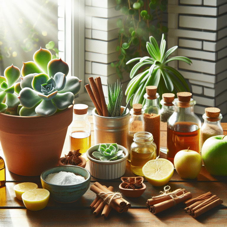 homemade solutions to combat fungus in indoor succulents