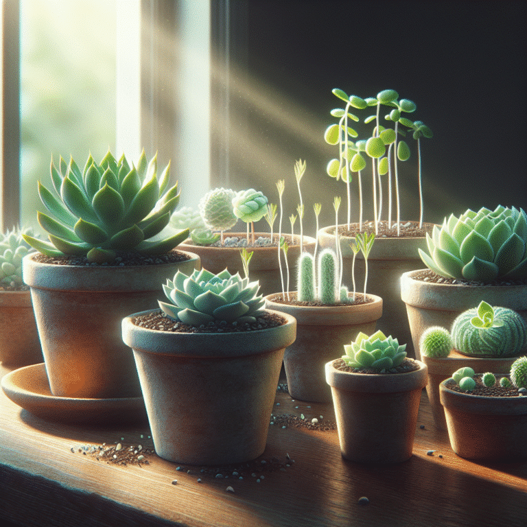 growing succulents from seeds indoors