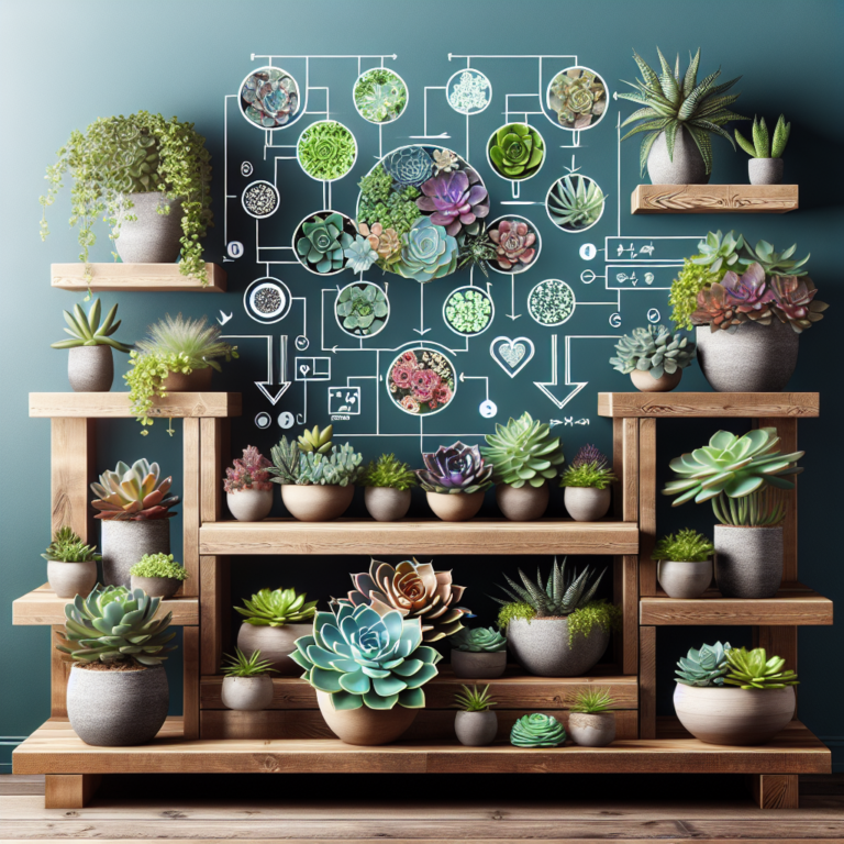 Creative indoor succulent arrangement tutorials