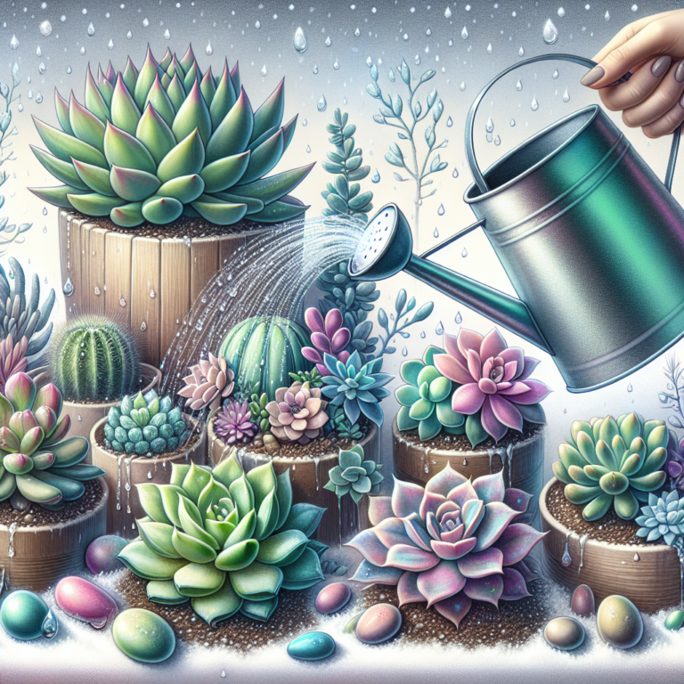 tips for watering indoor succulents during winter