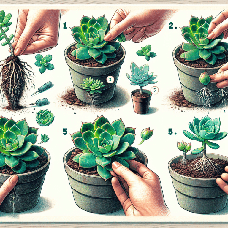 how to propagate succulents indoors in 5 easy steps