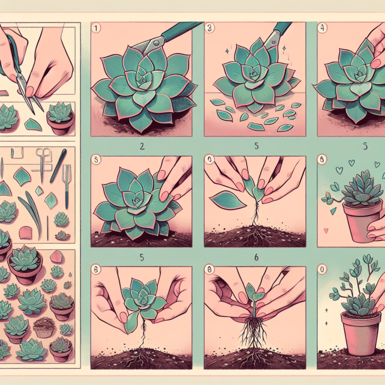 beginners guide to growing succulents from cuttings