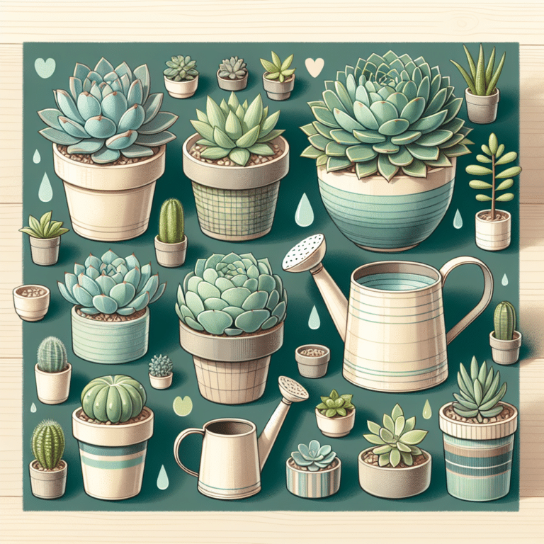 top tips for watering different types of succulents