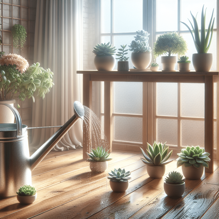when to water your indoor succulents