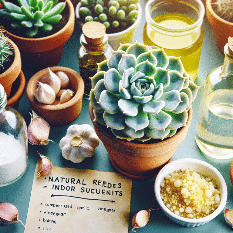 Natural Remedies for Combatting Fungus on Indoor Succulents