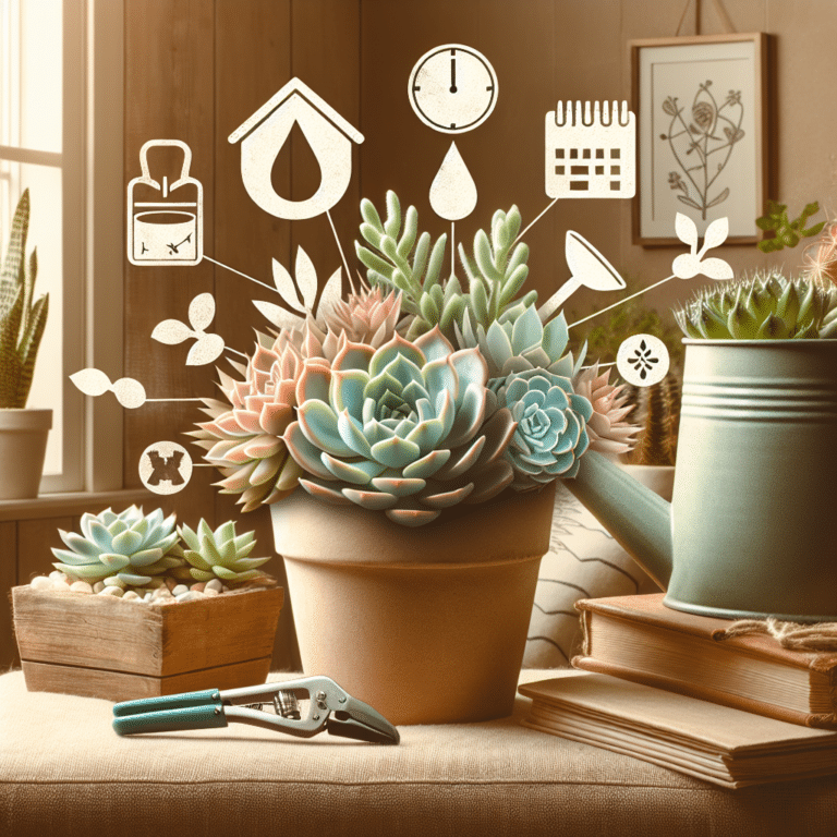 how to create the perfect watering routine for indoor succulents