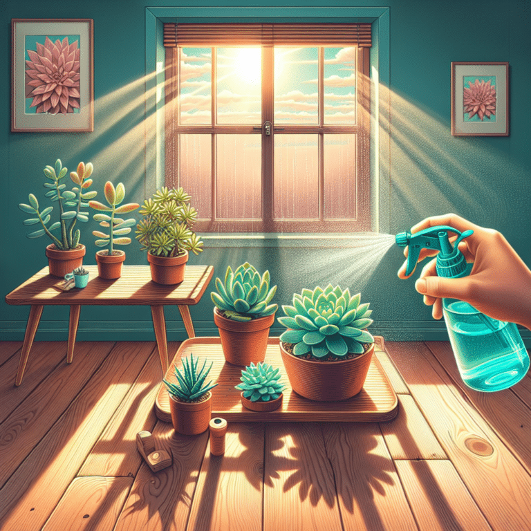 the perfect watering routine for indoor succulents