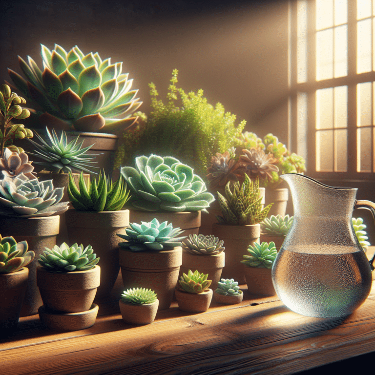 how much water do indoor succulents really need?
