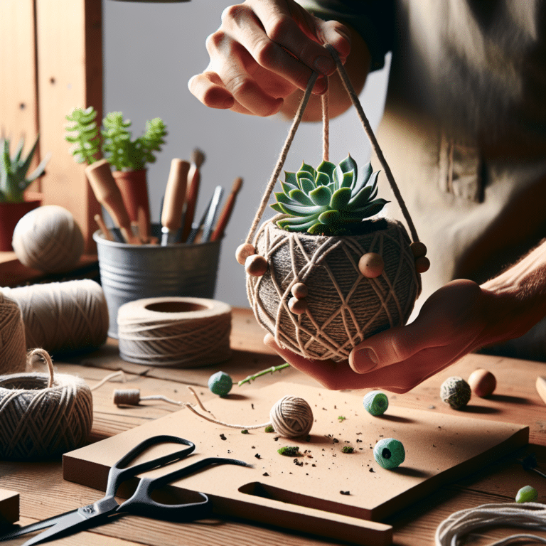 diy hanging planters for succulents
